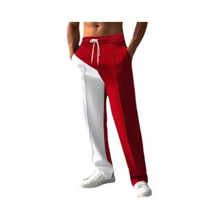 Calças Casuais Masculinas Oversized De Corte Reto, Tendência Versátil Primavera-Outono 202