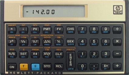 Calculadora financeira ho 12 c gold original selo holográfico
