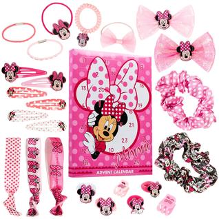 Calendário do Advento Disney Minnie Mouse 2024 com acessórios de cabelo
