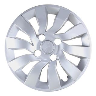 Calota Esportiva Street 14 Prata Fiat Ford Gm Toyota Volks