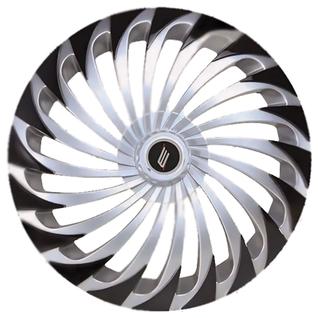 Calota Twister Aro 15 Silver Black