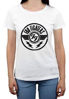 Camisa Baby Look Show Foo Fighters Rock Tour Novidade!