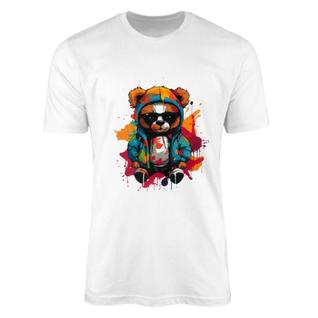 Camisa Blusa Adulto Masculino Feminino Unissex estampa Urso Confortavel Barata Leve