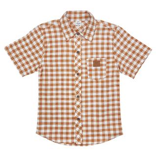 Camisa Juvenil Look Jeans Xadrez Collor