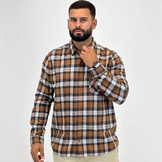 Camisa Malwee Flanela Xadrez Masculina