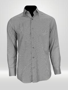 Camisa Masculina Social Manga Longa Listrada Grafite