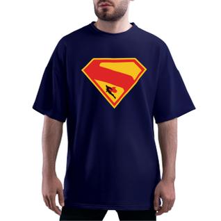 Camisa Oversized Super Man Adulto