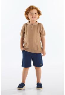 Camisa Polo em Tricot Infantil Up Baby