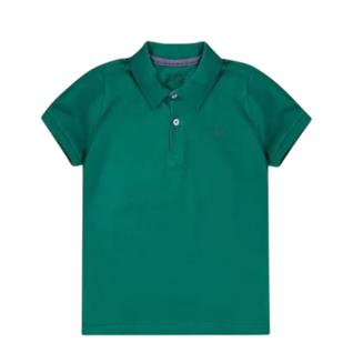 Camisa Polo Infantil Ogochi Manga Curta Meninos Masculina