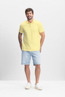 Camisa polo masculina em piquet comfort Essendi - P