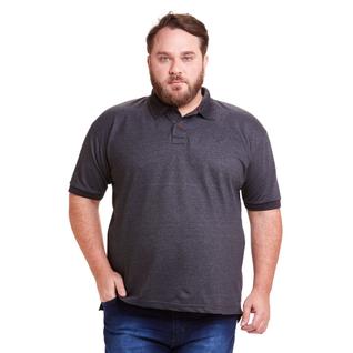 Camisa Polo Masculina Plus Size