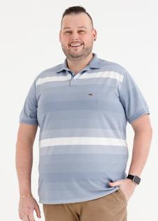 Camisa Polo Plus Size Listrada Rapport