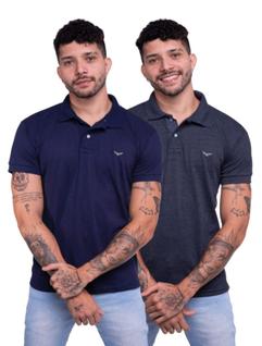 Camisa Polo Preta  Naralise Modas Macia e confortável