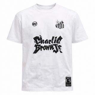 Camisa Santos Charlie Brown Edição Especial Branca - Masculino Tamanho:GGCor:Branco