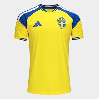 Camisa Seleção Suécia Home Torcedor 2026 s/n Adidas Masculina