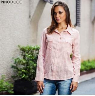 camisa voal rosa chá disponível no tamanho 48, 100% algodão , também pode usar a manga 3/4