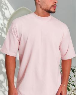 Camiseta 100% Algodão Oversized Masculina Camisa Lisa
