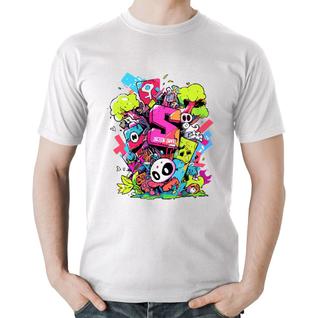 Camiseta Algodão Street Style - Foca na Moda