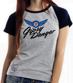 Camiseta Baby Look  Blusa Feminina Gipsy Danger