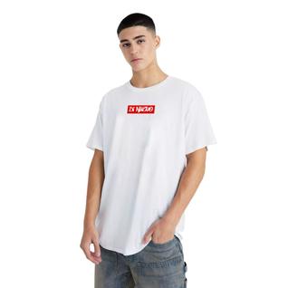 Camiseta Branca Grande Oversized Logo Arte de Rua DNV