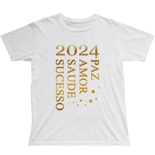 Camiseta Camisa Ano Novo Happy New Year Reveillon Virada Festa de Fim de Ano