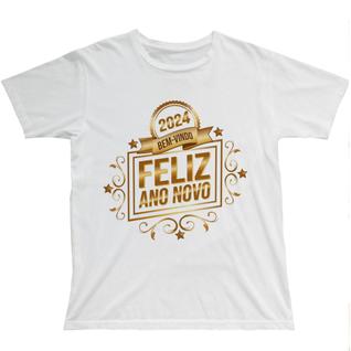 Camiseta Camisa Ano Novo Happy New Year Reveillon Virada Festa de Fim de Ano