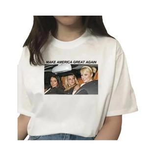 Camiseta Casual Unissex Britney Summer Make America Great Again, Top De Moda Streetwear En