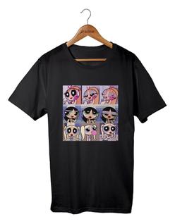 Camiseta Feminina Baby Look Super Poderosas Power Puff Girls Tumblr