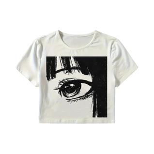 Camiseta Feminina Estilo Retro Hip-Hop Y2K, Top Versátil Para Primavera E Verão, Estilo Co