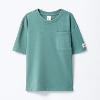 Camiseta Infantil Menino Oversized com Bolso Verde - Hering Tamanho:12Cor:Verde
