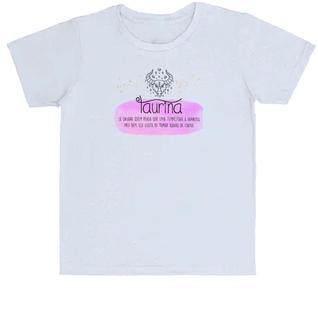 Camiseta Infantil Signo sincero Touro