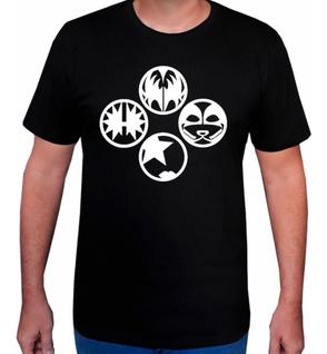 Camiseta Masculina Kiss Banda Show Rock Tour Novidade