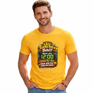 Camiseta Masculina Legado Maderite Sexta Feira Meio Dia Moda