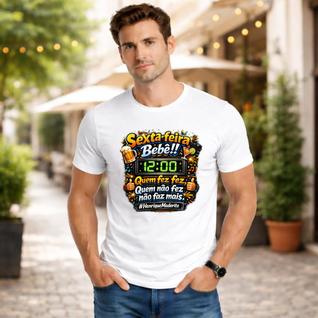 Camiseta Masculina Legado Maderite Sexta Feira Meio Dia Moda