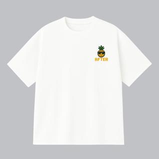 Camiseta Oversized Premium 100% Algodão com Estampa DTF - AFTER