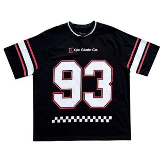 CAMISETA QIX RAGLAN SKATEBOARDS Cor:PretoTamanho:G3