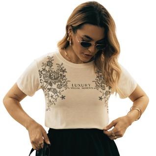 Camiseta Tshirt Blusa Feminina Luxury Off White Moda Fashionista