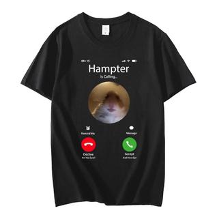 Camiseta Unissex Oversized Streetwear Com Estampa De Hamster Meme E Câmera Frontal, Camise
