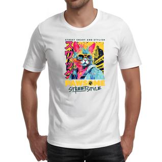 Camiseta Unissex Pawsome Street Style