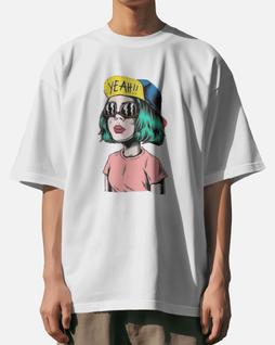 Camisetas Oversized Streetwear Masculina 100% Algodão 30.1 Padrão Americano