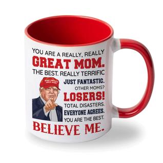 Caneca de cerâmica Viberty Mom Gift 11 oz Funny Mothers Day