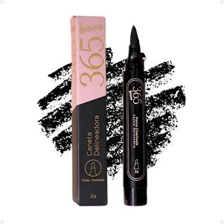 Caneta Delineadora Luisance 365 Ponta Chanfrada Preto L17002