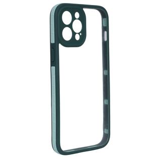 Capa Capinha Transparente Borda Compatível Iphone 12 Pro Max