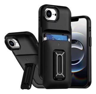 Capa Case Armor iPhone 16e Porta Cartão, Suporte Antichoque