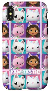 Capa de celular Gabby's Dollhouse Paw-Tastic Kitty Box Up iPhone X/XS