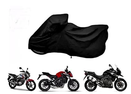 Capa de moto pequena, Protetora, Resistente grossa Contra Sol Chuva Forrada Impermeável cg