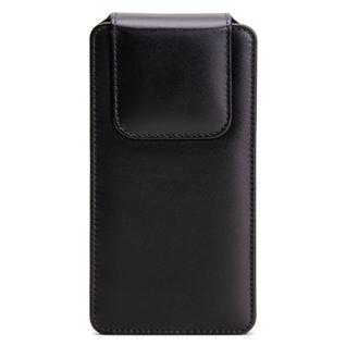 CAPA PARA CELULAR COURO CLIP CINTO PREMIUM EXG 16,5x8x1,5cm PRETO
