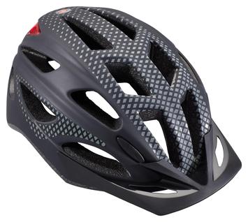 Capacete de bicicleta Schwinn Beam iluminado por LED para adultos preto