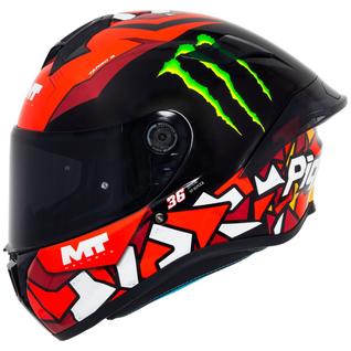 Capacete Mt Helmets Targo S Piqueras B5 Vermelho Brilhante -