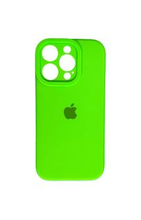Capinha Case Silicone Soft Touch Verde Neon iPhone 11/12/13/14/15/16/Pro/Pro Max